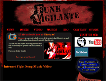 Tablet Screenshot of funkvigilante.com